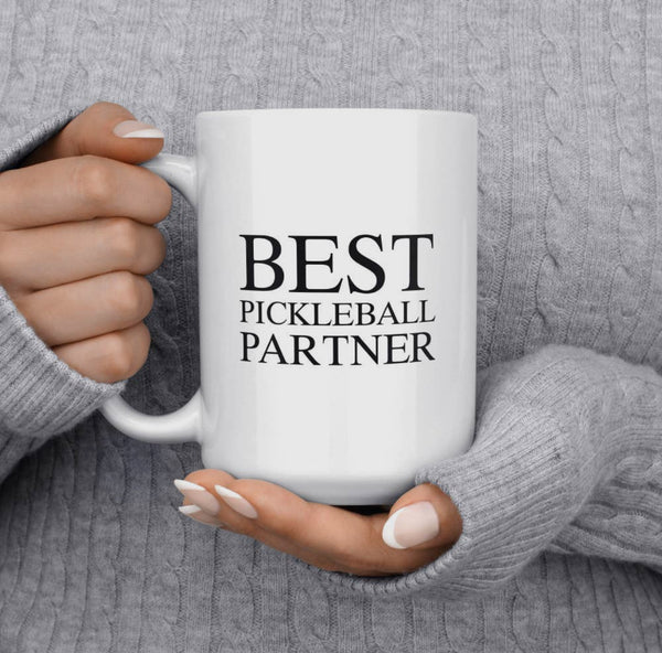 Best Pickelball Partner Mug