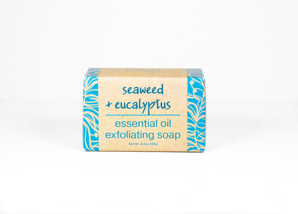 Handcrafted essential oils natural soap, exfoliating soap, stress relief