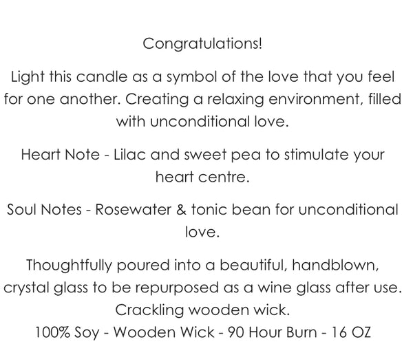 Wedding Wishes Candle Collection