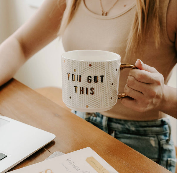 Inspirational Mini Blush Box- You Got This Mug and Journal gift set